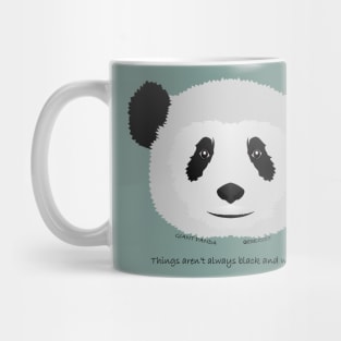 Baby Panda - Not everything is black and white… Mug